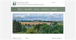 Desktop Screenshot of halsbruecke.de