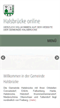 Mobile Screenshot of halsbruecke.de